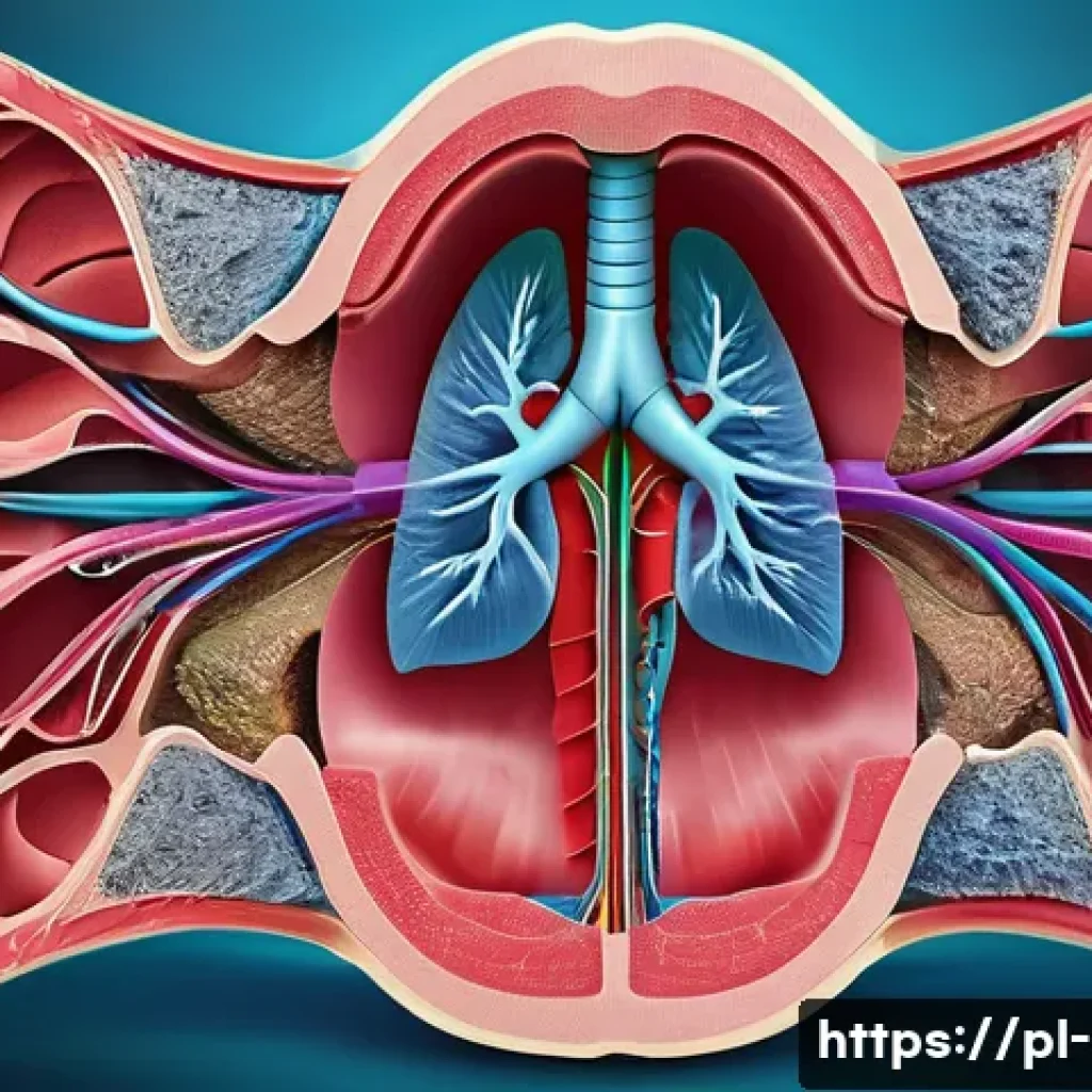 음성학 연구 - A detailed, educational cross-section illustration of the human vocal tract showing lungs, larynx wi...