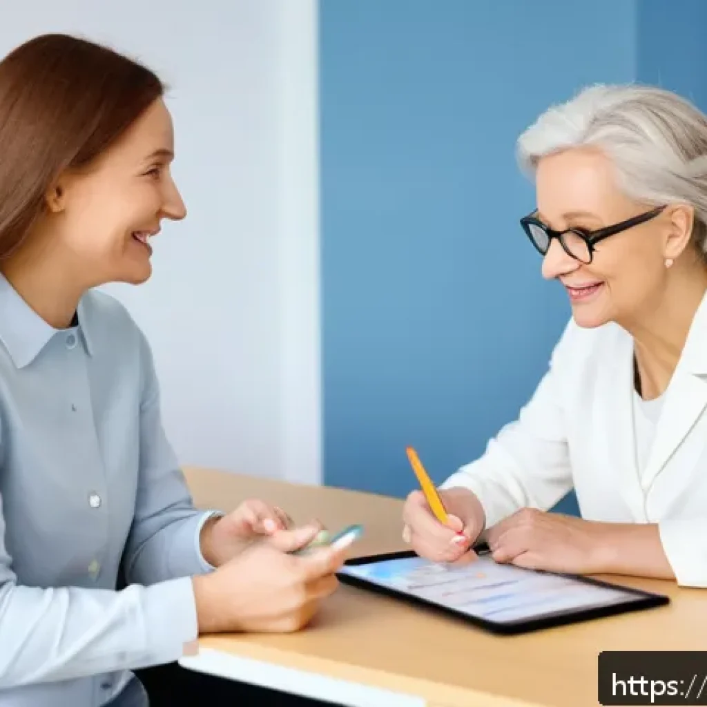 뇌졸중 후 언어 치료 - A warm and compassionate speech therapy session in a modern Polish clinic, featuring a middle-aged f...